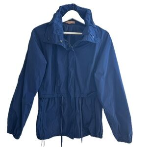 ELLEN TRACY | WOMEN’S WATERPROOF JACKET & COAT | POCKETS | BLUE | SIZE SMALL